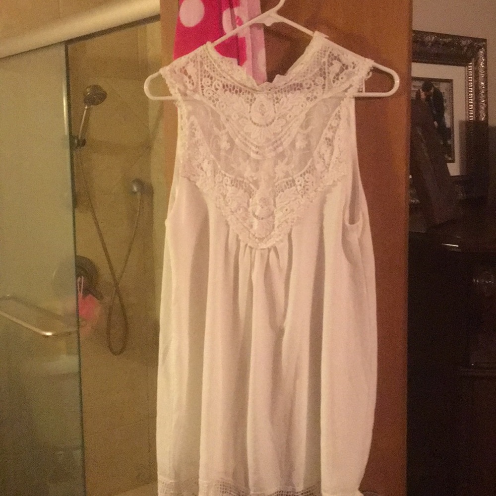 White dress